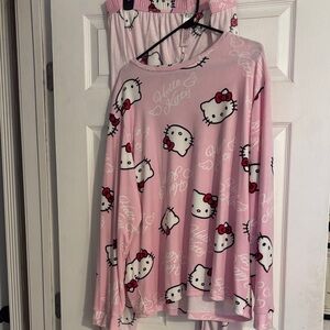 Hello Kitty Pink Pajama Set